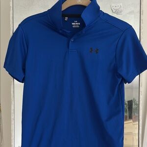 Under Armour Kids Blue Polo Shirt